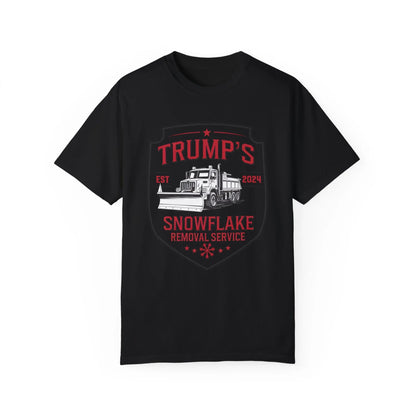 Trumps Snowflake Removal Service, Comfort Colors Garment-Dyed T-shirt - Galvaleos