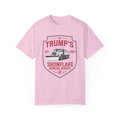 Trumps Snowflake Removal Service, Comfort Colors Garment-Dyed T-shirt - Galvaleos