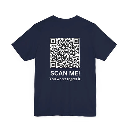 Trump YMCA Dance QR Code Unisex Tshirt - Galvaleos