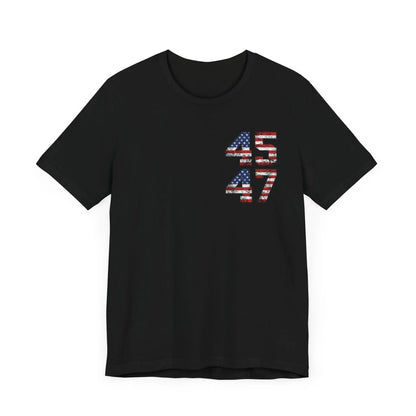Trump YMCA Dance QR Code Unisex Tshirt - Galvaleos