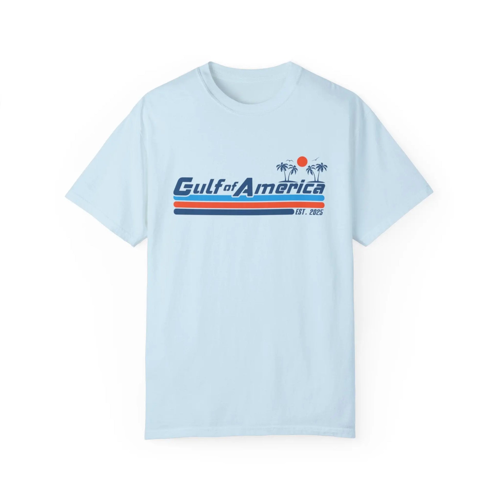 Gulf of America, Retro Beach Vibe Unisex T-Shirt, Comfort Colors, Casual Summer Tee - Galvaleos
