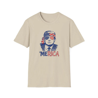 Trump 'Merica SoftStyle T-Shirt - Galvaleos