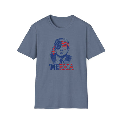 Trump 'Merica SoftStyle T-Shirt - Galvaleos