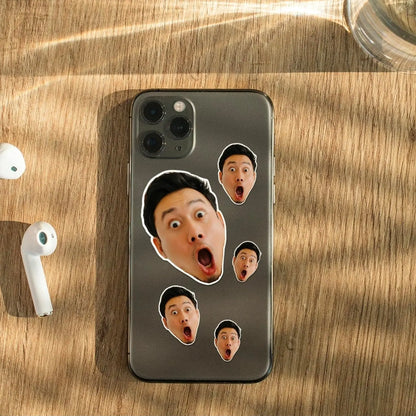 Face Cut Out Stickers with Sticker Builder Galvaleos