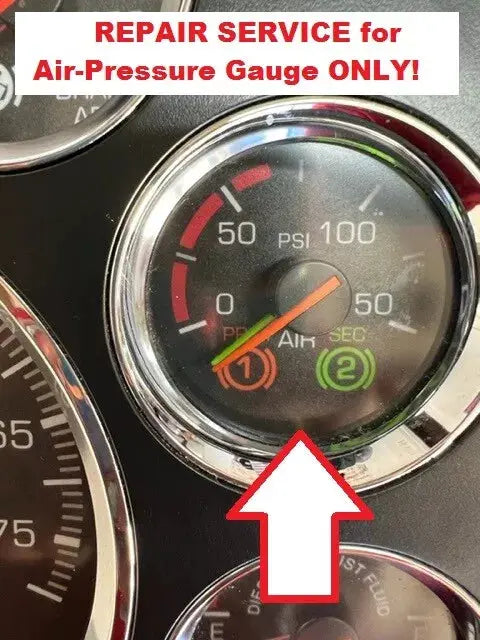 Kenworth Peterbuilt 18 19 20+ PACCAR Instrument Cluster Air Gauge REPAIR 24 hour Galvaleos